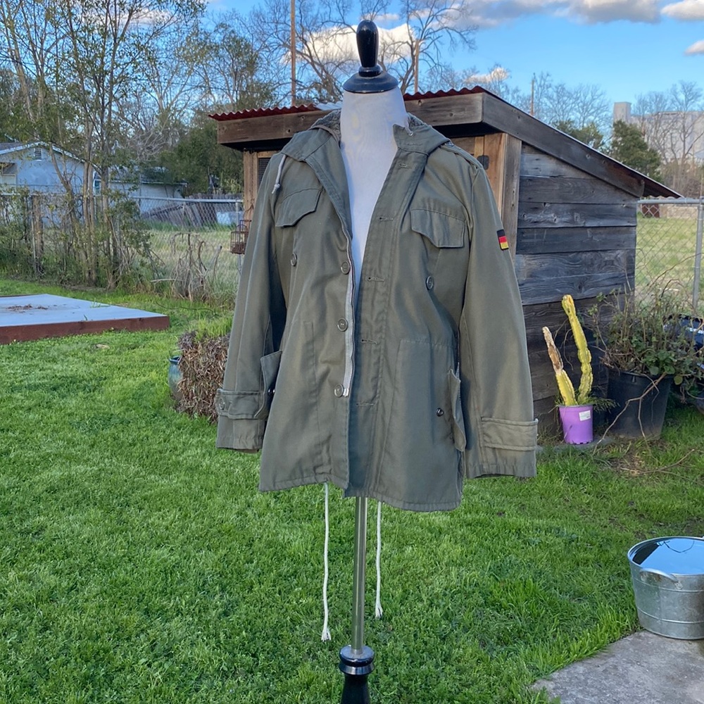 Vintage German military jacket size small